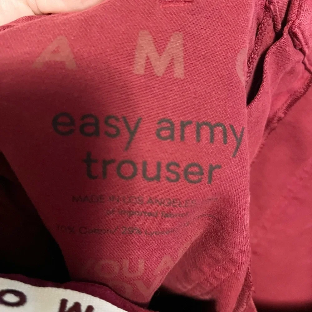 AMO Easy Army Trouser 25